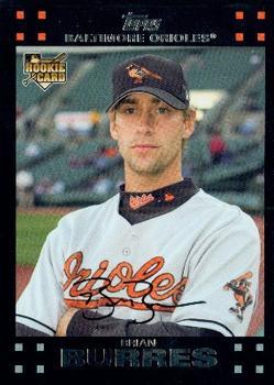 2007 Topps - Red Back #289 Brian Burres Front