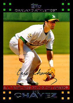 2007 Topps - Red Back #298 Eric Chavez Front
