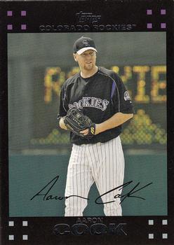 2007 Topps - Red Back #415 Aaron Cook Front