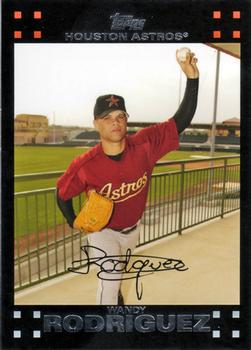 2007 Topps - Red Back #486 Wandy Rodriguez Front