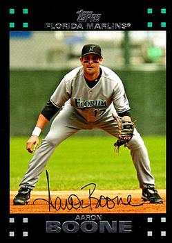 2007 Topps - Red Back #499 Aaron Boone Front