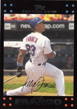 2007 Topps - Red Back #531 Julio Franco Front