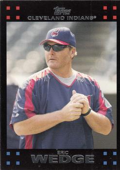 2007 Topps - Red Back #611 Eric Wedge Front