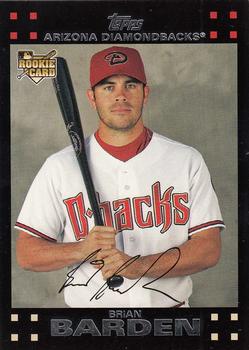 2007 Topps - Red Back #649 Brian Barden Front