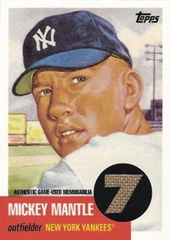 2007 Topps - Mickey Mantle Memorabilia #MMR-53 Mickey Mantle Front