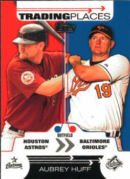 2007 Topps - Trading Places #TP15 Aubrey Huff Front