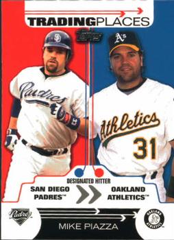 2007 Topps - Trading Places #TP3 Mike Piazza Front
