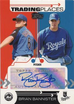 2007 Topps - Trading Places Autographs #TPA-BB Brian Bannister Front
