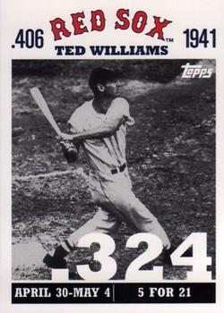 2007 Topps - Ted Williams 406 #TW4 Ted Williams Front
