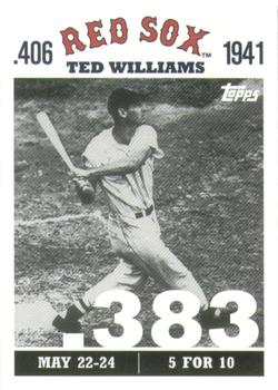 2007 Topps - Ted Williams 406 #TW9 Ted Williams Front