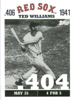 2007 Topps - Ted Williams 406 #TW10 Ted Williams Front
