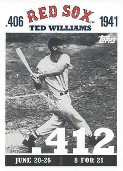 2007 Topps - Ted Williams 406 #TW20 Ted Williams Front