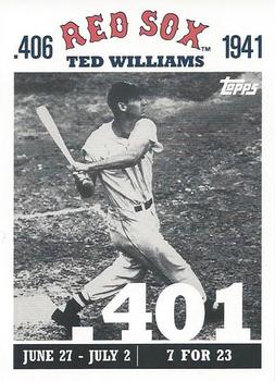 2007 Topps - Ted Williams 406 #TW21 Ted Williams Front