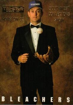 1993 Bleachers Nolan Ryan Promos #NNO Nolan Ryan Tuxedo- 1992 Copyright Houston Tri-Star Front