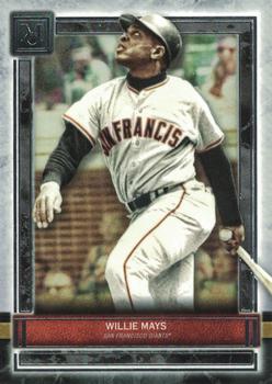 2020 Topps Museum Collection #1 Willie Mays Front