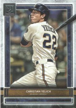2020 Topps Museum Collection #42 Christian Yelich Front