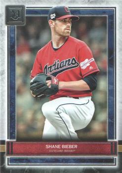 2020 Topps Museum Collection #49 Shane Bieber Front