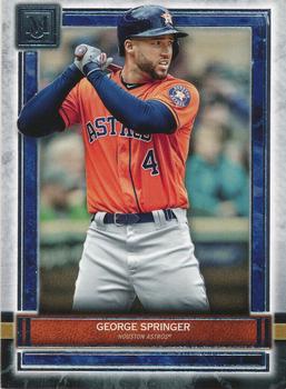 2020 Topps Museum Collection #73 George Springer Front