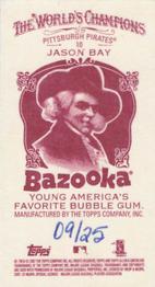 2007 Topps Allen & Ginter - Mini Bazooka #10 Jason Bay Back