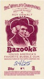 2007 Topps Allen & Ginter - Mini Bazooka #86 Roy Oswalt Back