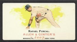 2007 Topps Allen & Ginter - Mini Black No Number #NNO Rafael Furcal Front