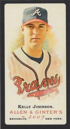 2007 Topps Allen & Ginter - Mini Black No Number #NNO Kelly Johnson Front