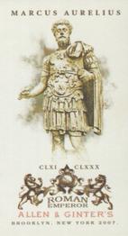 2007 Topps Allen & Ginter - Mini Emperors #E9 Marcus Aurelius Front