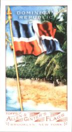 2007 Topps Allen & Ginter - Mini Flags #NNO Dominican Republic Front