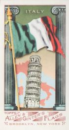 2007 Topps Allen & Ginter - Mini Flags #NNO Italy Front