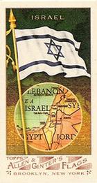2007 Topps Allen & Ginter - Mini Flags #NNO Israel Front