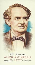 2007 Topps Allen & Ginter - Mini No Card Number #NNO P.T. Barnum Front