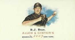 2007 Topps Allen & Ginter - Mini No Card Number #NNO B.J. Ryan Front