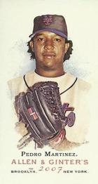 2007 Topps Allen & Ginter - Mini No Card Number #NNO Pedro Martinez Front