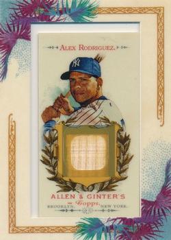 2007 Topps Allen & Ginter - Relics #AGR-AER Alex Rodriguez Front