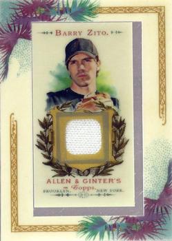 2007 Topps Allen & Ginter - Relics #AGR-BZ Barry Zito Front