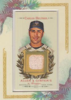2007 Topps Allen & Ginter - Relics #AGR-CB Carlos Beltran Front