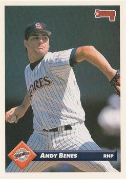 1993 Donruss #22 Andy Benes Front