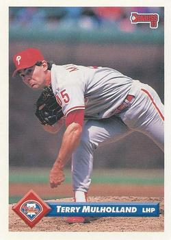 1993 Donruss #172 Terry Mulholland Front