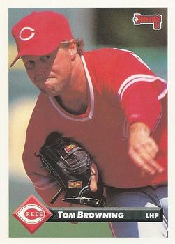 1993 Donruss #190 Tom Browning Front