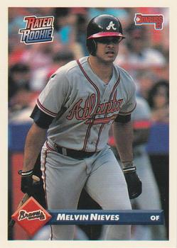 1993 Donruss #320 Melvin Nieves Front