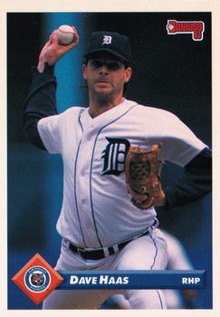 1993 Donruss #335 Dave Haas Front