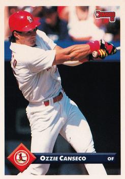 1993 Donruss #336 Ozzie Canseco Front