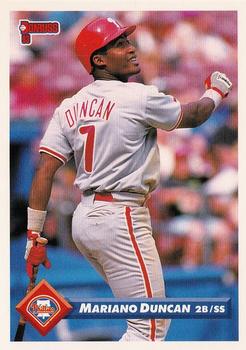 1993 Donruss #382 Mariano Duncan Front
