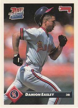 1993 Donruss #457 Damion Easley Front