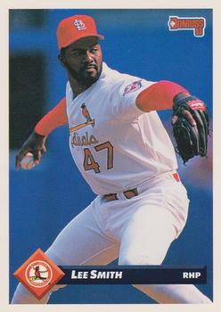 1993 Donruss #548 Lee Smith Front