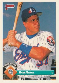 1993 Donruss #744 Rob Natal Front