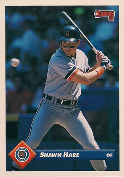 1993 Donruss #305 Shawn Hare Front