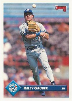 1993 Donruss #453 Kelly Gruber Front