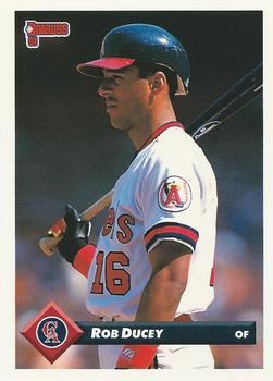 1993 Donruss #489 Rob Ducey Front