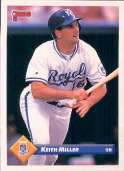 1993 Donruss #543 Keith Miller Front